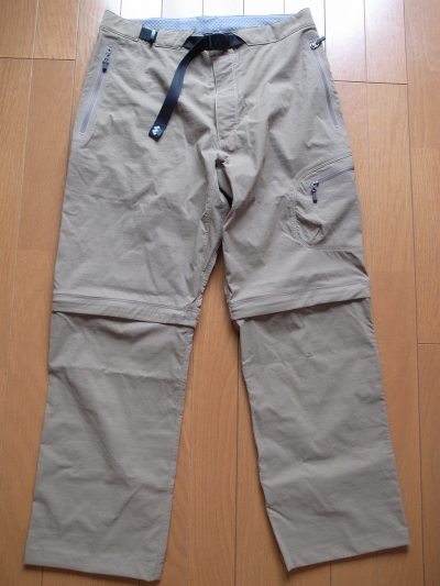 モンベル　コンバーチブル1/2パンツ